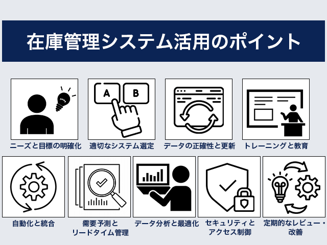 在庫管理システム活用のポイント